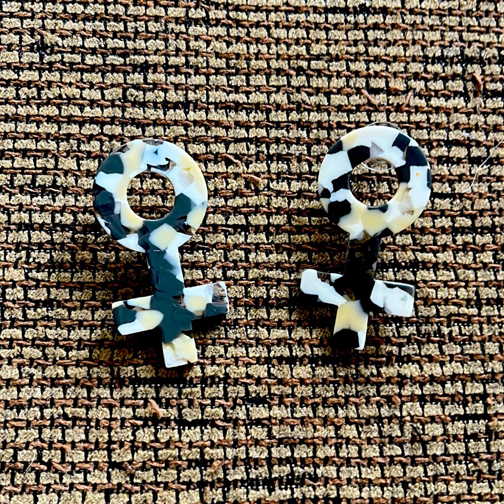 Female Sign Earrings